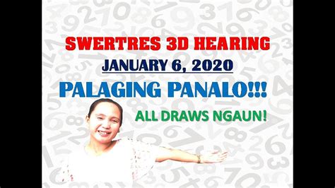 Ang Guide ng Year 2020! Manalo sa Swertres 3D at STL SWER3 .